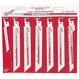 Milwaukee 49-22-1126 7-Piece Super Sawzall Bi-Metal Blade Set (Tools & Home Improvement)