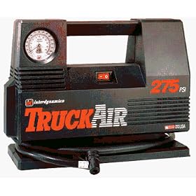 Interdynamics Heavy-Duty, 12V Compressor Inflates BIG Tires to 300 PSI, Model# HD-275