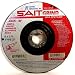 SAIT 20079 Type 27 6-Inch x 1 4-Inch x 7 8-Inch 10200 Max RPM Grade A24R Long Life Depressed Center Grinding Wheels - 25 Pack