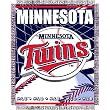 Minnesota Twins MLB Triple Woven Jacquard Throw (MLB Series) (48x60")"
