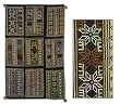 Cotton table runner, 'Tribal Spirit' Cotton table runner, 'Tribal Spirit'