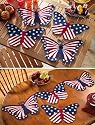 Set Of 4 Butterfly Decor Table Runner Placemats By Collections Etc