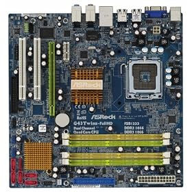 ASRock G43TWINS-FULLHD/Core 2 Extreme/Intel G43/1333/DDR3+DDR2/V/G/A/MATX Motherboard