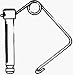 Draw Bar Hitch Pin