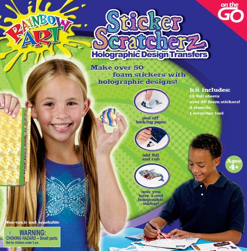 Rainbow Art Sticker Scratcherz