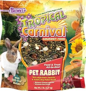 F.M. Brown's Tropical Carnival Rabbit Food, 5-Pound