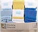 6-Pack Bright Classic Cuffs, Blue, 9-18