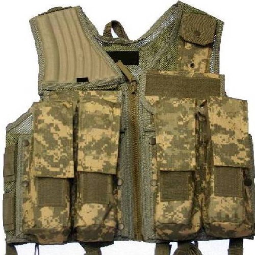 !!Cheap Rap4 Strikeforce Tactical Paintball Vest Digi ACU Airsoft