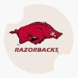 University of Arkansas Carsters - Coasters for Your Car