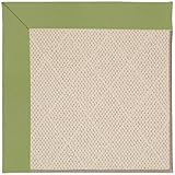 Capel Zoe-White Wicker Green Square 12.00 x 12.00 Area Rug