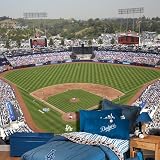 Los Angeles Dodgers Dodger Stadium Photo Mural Wallpaper 4x6 Feet Residential Grade Wallpaper