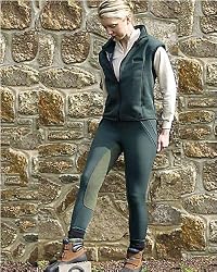 Ladies TuffRider Unifleece Full Seat Pull On Riding Breeches