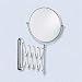 Better Living Bath Boutique 15200 Vantage 8 Inch Vanity Mirror with Extendible Wall Mount chrome fin