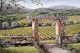 Tuscan View Arbor Wall Mural