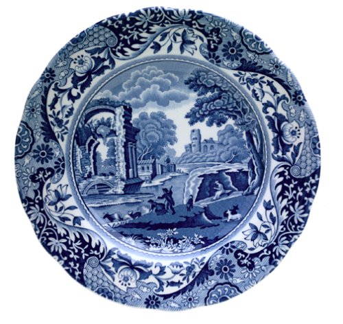 Spode Blue Italian Bread & Butter Plate 6"
