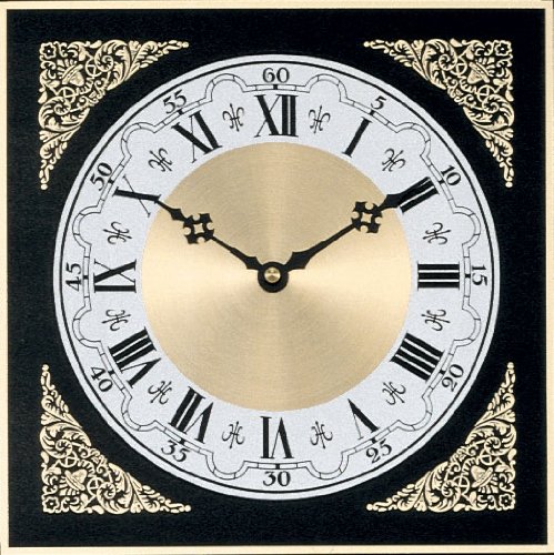 Embossed Corner Square Metal Dial
