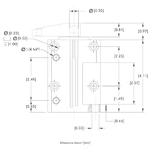 DE-STA-CO 8315 Pneumatic Swing Clamp