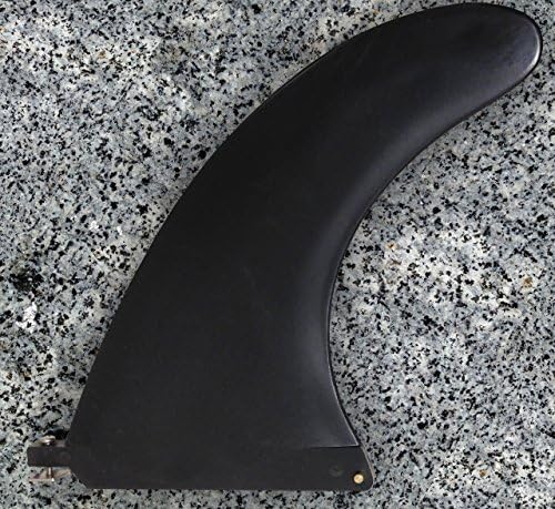 Wai SUP Stand-up Paddle Board Surf Fin - 9" Plastic Black