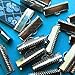 20mm or 3/4 inch Ribbon Clamp Crimps with Loop - Silver