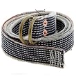 RMC Martin Ksohoh Red Monkey Company white denim belt