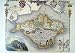 C1990 Map Isle Wight Carisbrooke Castle Ryde Allum Bay