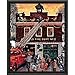 Plaid Creates Paint by Number Kit (16 by 20-Inch), 21796 The Saturday Evening Post Christmas at The Fire Station Art
