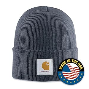 Carhartt Men's Acrylic Watch Hat,Bluestone,One Size