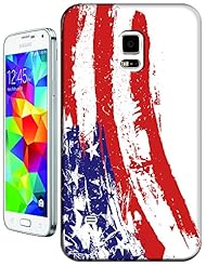 Wireless: Sangu the American Flag Abstract Hard TPU Samsung Galaxy S5 Case - Sangu