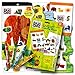 Sticker Farm Happy Day Series Reusable Puffy Sticker Book for Collecting and Trading, Boys and Girls Large Starter Activity Album with 75+ Puffy Stickers