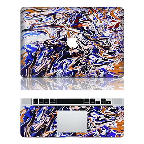 Vati Leaves Removable Brilliant Protective Full Cover Vinyl Art Skin Decal Sticker Cover for Apple MacBook Pro 13.3" inch (A1278)