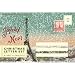 Cavallini Joyeux Noel Paris Eiffel Tower Christmas Letter Set