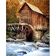 Glade Creek Mill Jigsaw Puzzle, 1000pc