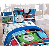 Thomas the Tank Engine "Fun"  39" x 75"  Twin Sheet Set