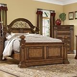 A.R.T. Marbella California King Poster Bed in Tobacco
