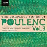 The Complete Songs of Poulenc Vol. 3 Music