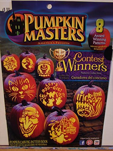 Pumpkin Masters America's Favorit 8 Award Winning Patterns