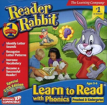 Reader Rabbit Learn to Read with Phonics! Preschool & Kindergarten