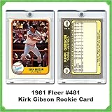 1981 Fleer Kirk Gibson Rookie Card