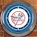 Sports Team Mlb Neon Clock