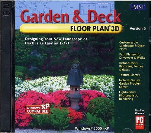 Garden & Deck FloorPlan 3D