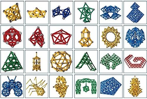 3mm Neodymium Magic Jigsaw Puzzle Magnet Toy 216pcs Set (Gold) By OVDVille