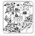 Boutique Beautiful Black White Flower Switch Plate Covers (Double Toggle)