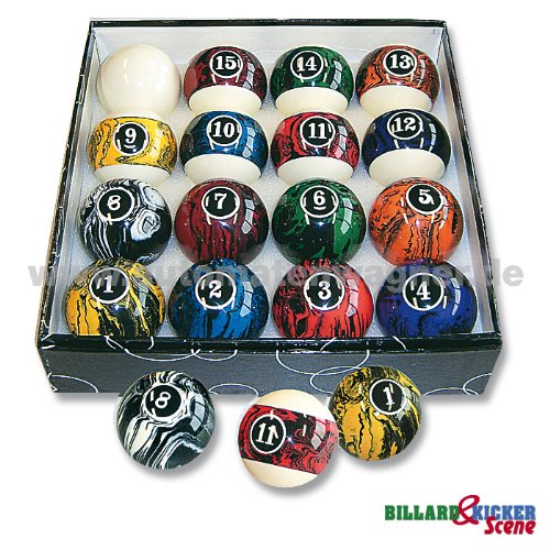 Billardkugeln Pool-Ball-Satz Favorite Marple 57,2mm