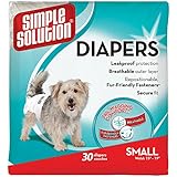 Simple Solution Disposable Diapers, Small, 30-Count