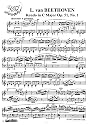 Beethoven Rondo in C Major, Op. 51 No. 1 for Piano: Instantly download and print sheet music