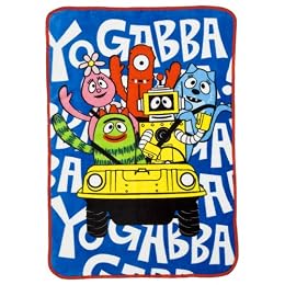 Yo Gabba Gabba Ultra Soft Toddler Blanket