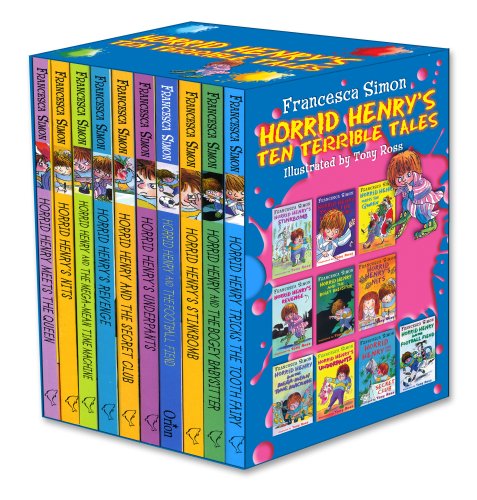 Childrens Toyshop  Books : Horrid Henrys Ten Terrible Tales Box Set (Horrid Henry)