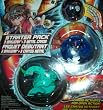 Bakugan Battle Brawlers GREEN DRAGONOID - BLUE LASERMAN Starter Pack Series 1 with 3 Metal Gate Cards