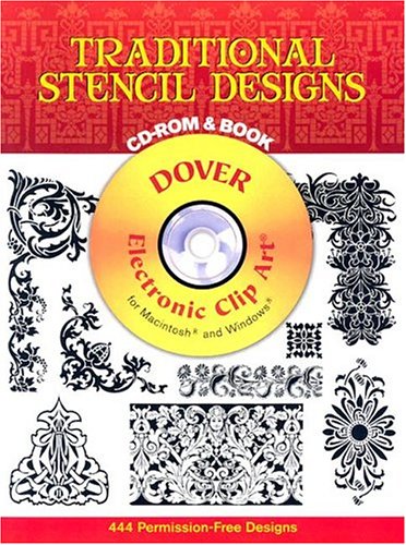 Traditional Stencil Designs (Dover Electronic Clip Art)