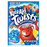 Review Kool-Aid  / Kool-Aid Twists Berry Blue Unsweetened Soft Drink Mix, 0.22-Ounce Envelopes (Pack of 96)